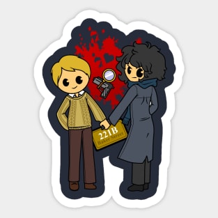 Baker Couple Sticker